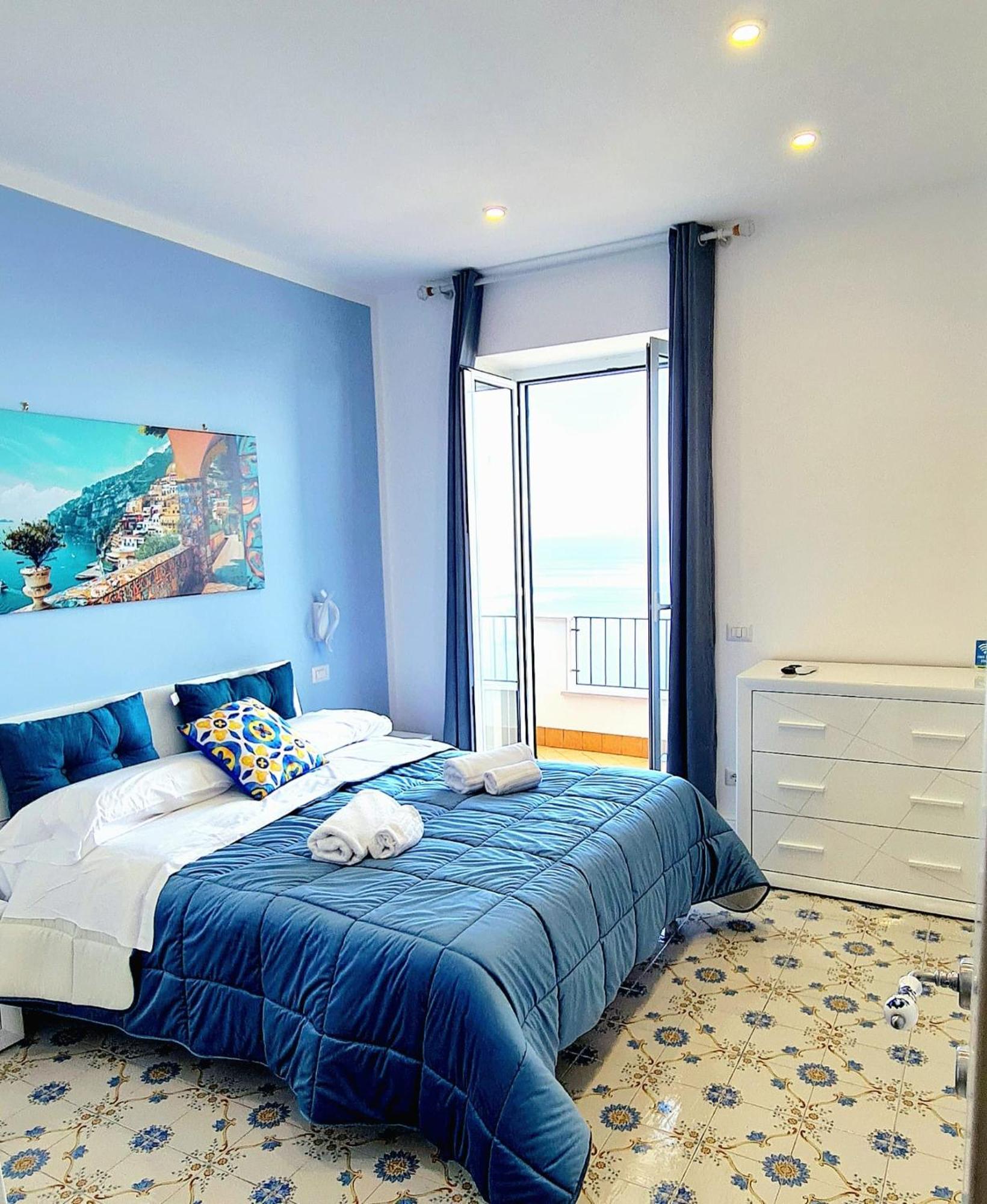 אמאלפי Villa Blu Costiera מראה חיצוני תמונה